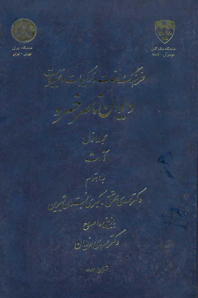 فرهنگ لغات و ترکیبات و تعبیرات دیوان ناصر خسرو (جلد 1)