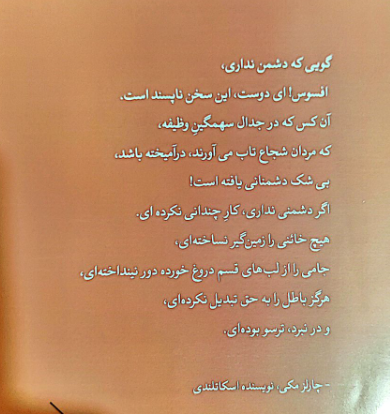دشمنانت را عاقلانه انتخاب کن! برنامه‌ریزی کسب‌وکار برای معدود افراد جسور